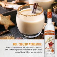 Sit back, relax and enjoy the elegant aroma and smooth flavor of stolichnaya salted karamel on the rocks! Stolichnaya Vodka Spi Salted Caramel 37 5 Vol 0 7 L Amazon De
