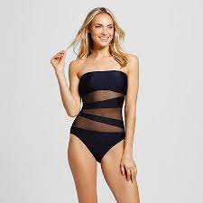 Women 39 S Mesh Inset One Piece Mossimo Target Cheap One Piece Swimsuits Black One Piece Swimsuit Halter One Piece Swimsuit