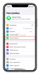 Kak Vklyuchit Rezhim Modema I Razdat Internet Wi Fi S Iphone Ili Ipad Yablyk