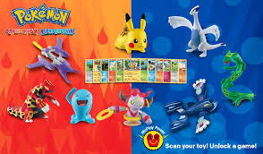 Pokemon, is one of the media franchises owned by nintendo video game companies and was created by satoshi tajiri in 1995. Mcdonald S Happy Meal Toys November 2015 Pokemon Omega Ruby Alpha Sapphire Kids Time