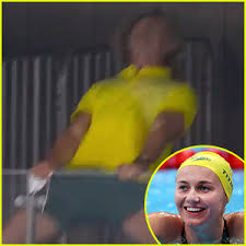 It's what a swimmer does when she knows she might not have as much as the competitor next to her, and it nearly worked. Nuuoagkurd67rm