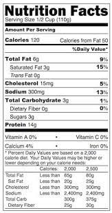 Organic Natural Cottage Cheese Nancy S Yogurt Nutrition Facts Nutrition Labels Nutrition