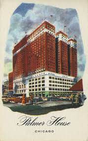 Pin By Hilton On In The Past Chicago Landmarks Palmer House Chicago Chicago Travel