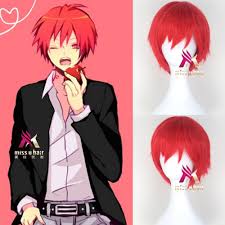 Hd wallpapers and background images. Japanese Anime Assassination Classroom Karma Akabane Akashi Seijuro Sasori Short Flame Red Cosplay Wig Costume Wig Cap Movie Tv Costumes Aliexpress