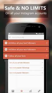 Download unfollow pro for instagram 1.9.0 latest version apk by unfollow soft team for android free online at apkfab.com. Follower Tracker For Instagram Mod Apk