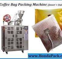 Cold brew coffee bag packing machine with outer envelope