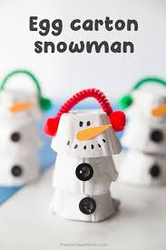 Egg Carton Snowman The Best Ideas For Kids Snowman Crafts Winter Crafts For Kids Christmas Crafts For Kids