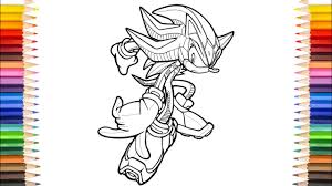 Sonic coloring page to print for free. Sonic Shadow Knight Coloring Pages The Iron Shadow Sonic Coloring Pages Youtube
