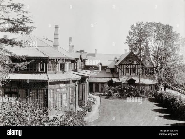 India simla 19th century hi-res stock photography and images - Alamy