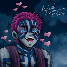 🏔 — akaza got heart eyes for kyojuro, he said 😍