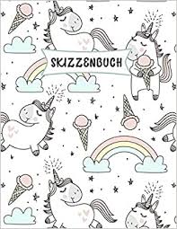 How to draw a cute unicorn. Skizzenbuch Suss Einhorn Skizzen Buch Fur Kinder Praxis Zeichnen Und Kritzeln Spass Skizzenbuch Fur Kleinkinder Leere Grosse Seiten 21 59 X 27 94 Cm Amazon In Publikationen Sprout Books