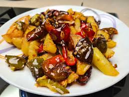 Scaldare l'olio in una padella, aggiungervi le listarelle di peperoni e soffriggerle per 5 minuti. Calabria Archives Any Ways Comany Ways Com