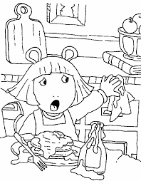 The arthur television series is produced by wgbh boston and oasis animation, inc. Arthur Cartoon Character Coloring Home