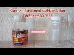 Anda sedang mencari ide inspirasi bisnis usaha minuman kemasan. Cara Melepaskan Stiker Pada Botol Cara Mudah Membersihkan Label Pada Botol Plastik Youtube