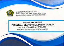 Pemerintah kembali menerbitkan regulasi tentang petunjuk teknis penulisan blangko ijazah tahun 2021. Juknis Penulisan Ijazah 2021 Kemenag Contoh Blangko Ra Mi Mts Ma Dan Mak Guru Baik