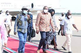 Nearly 80% of the 19 million registered voters cast their ballots. Photos Day One Of Uhuru S Tour In Kisumu