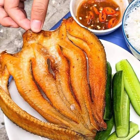 Khô cá lóc xẻ 