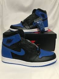 2017 Nike Air Jordan 1 High Og Black Royal 555088 007 Size 8 Air Jordans Nike Air Nike Air Jordan Retro