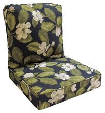 Hometrends Black Floral Deep Seat Cushion Walmart Canada Deep Seat Cushions Deep Seating Seat Cushions