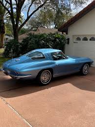 Image result for Silver Blue 1963 Corvette
