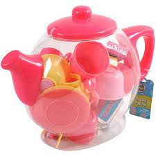 Tea Pot Set Walmart Com In 2021 Tea Pots Tea Pot Set Plastic Tea Party Set