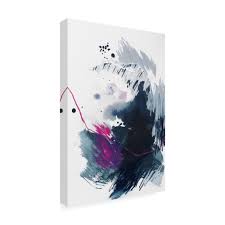 Trademark Fine Art 'Spell and Gaze No. 1' Canvas Art by Ying Gu Wall Art