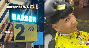 Acude a barbería que cobra el corte a S/3, pero se lleva una gran sorpresa