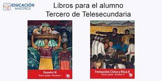 Libros para el alumno de segundo grado de telesecundaria, volumen 1, nuevo modelo educativo Libros Para El Alumno 3Âº Tercer Grado Telesecundaria 2021