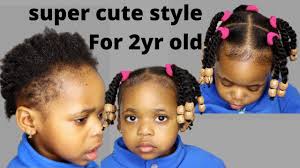 If you're looking for braid hairstyles for little. Try This Protective Hairstyles For Short Natural Hair 2year Old Kid Toddler Black Kid Little Girl Youtube