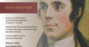 Robert Burns Night/Supper with music by the Napper Tandies