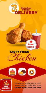 Chicken Food Delivery Chicken Flavors Barbecue Chicken Flyer