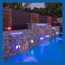 Spa Waterfall With Led Light Waterfall For Swimming Pool Indoor Artificial Waterfalls Spa Waterfall Swimming Pool Waterfall Pool Waterfall
