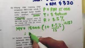 Berbanding dengan minat mudah, faedah kompaun terakru pada jumlah prinsipal dan kepentingan terkumpul tempoh sebelumnya. T3 B3 2 Simpanan Faedah Mudah Dan Faedah Kompaun Youtube