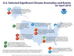 National Climate Report April 2018 State Of The Climate