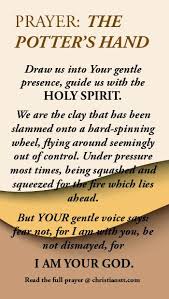 Religious Scripture Thankful Birthday Prayer For Self Prayer The Potter S Hand The Potter S Hand Prayers Spiritual Warfare Prayers