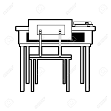 Je vous propose aujourd'hui des cartes à pinces sur les tables de multiplication. Table D Ecole Et Chaise D Illustration Vectorielle De Salle De Classe Clip Art Libres De Droits Vecteurs Et Illustration Image 78974111