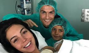 Cristiano ronaldo first goal wos in 2003 agenst portsmath, it wos a free kick from the side of the box, it wos amazing!! Ronaldo Celebrates His First Baby Girl With Georgina Egypttoday