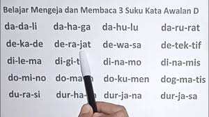 About press copyright contact us creators advertise developers terms privacy policy & safety how youtube works test new features press copyright contact us creators. Belajar Mengeja Dan Membaca 3 Suku Kata Awalan Huruf D Untuk Anak Anak Youtube