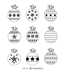 The item you've selected was not added to your cart. Drawn Christmas Ornament Set Vector Download