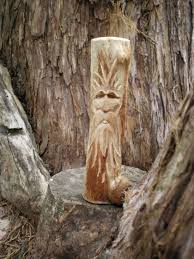 Wood Spirit Carving Tutorial Very Pic Heavy Simple Wood Carving Wood Carving Patterns Wood Spirit
