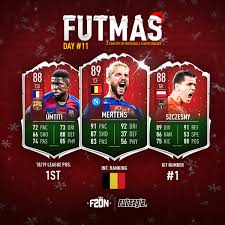This list was officially announced on september 10, 2020. Fifa 21 News On Twitter Futmas Prediction Concept Day 7 11 Umtiti 88 In The 18 19 Season Barcelona Came 1st Mertens 89 In The Fifa World Rankings Belgium Are 1st