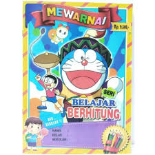 Contoh dan harga kerudung monochrome. Jual Buku Mewarnai Doraemon M Kota Bekasi Partyparty Tokopedia