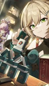 book, multiple girls, qingque (honkai: star rail), 2girls, fu xuan (honkai: star  rail) - Anime R34