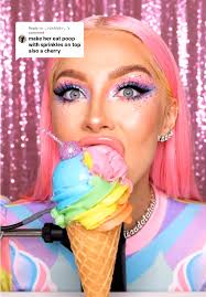 Cherry Coco Rainbow Ice Cream