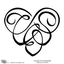 T E S Heart Union This Heartigram Tattoo Was Designed For Tecla And It Includes An Infinity Sign Tribal Tattoos With Meaning Love Symbol Tattoos Union Tattoo