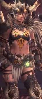 The armor favors hunters who want to attack relentlessly and don't want to spend a big chunk of the pair this one with the nergigante or odogaron set (minus the helm) and you have yourself a proper dps hunter build. Female Nergigante Armor Monsterhunter