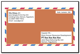 Dulu, surat lamaran kerja memang selalu dikirimkan lewat pos atau diantar langsung ke perusahaan/kantor. Contoh Dan Tips Penulisan Amplop Lamaran Kerja Yang Benar Tips Kerja