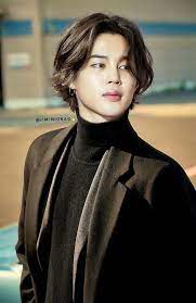 Pin By Marisolsantamera On Jimin Long Hair Styles Korean Long Hair Jimin Hair