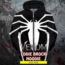 Eddie Brock Venom Hoodie Blj Venom Hoodie Hoodies Hoodies Shop