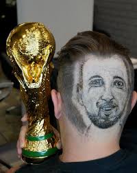 World Cup 2018: Meet Harry Kane's biggest fan… England supporter Kai Ward  who has skipper's FACE shaved into back of his head